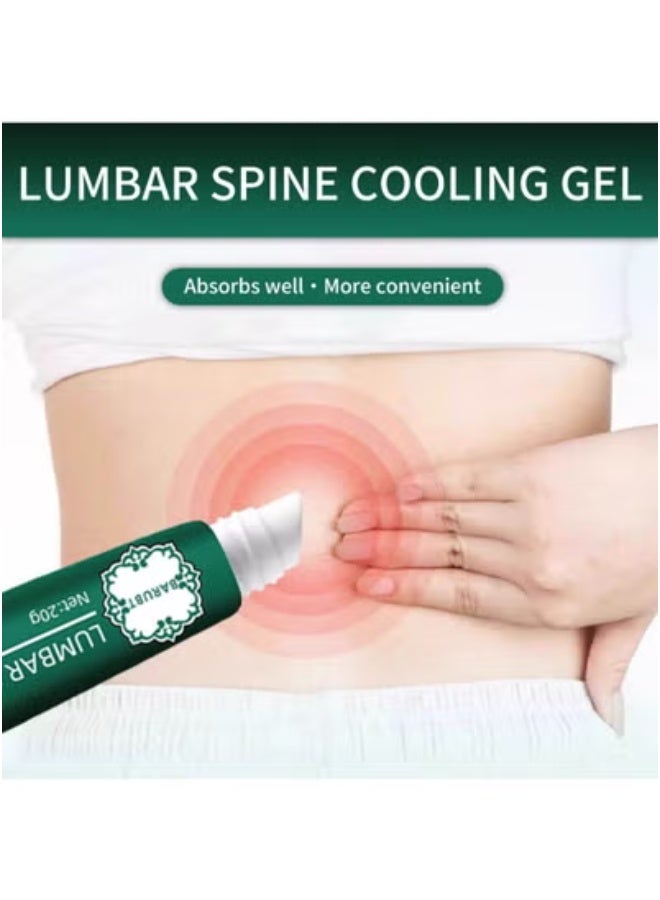 BARUBT 3 Pack Lumbar Cold Compress Gel, Natural Herbal Joint Pain Relief Gel 20g - Image 3