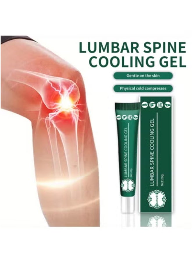 BARUBT 3 Pack Lumbar Cold Compress Gel, Natural Herbal Joint Pain Relief Gel 20g - Image 4