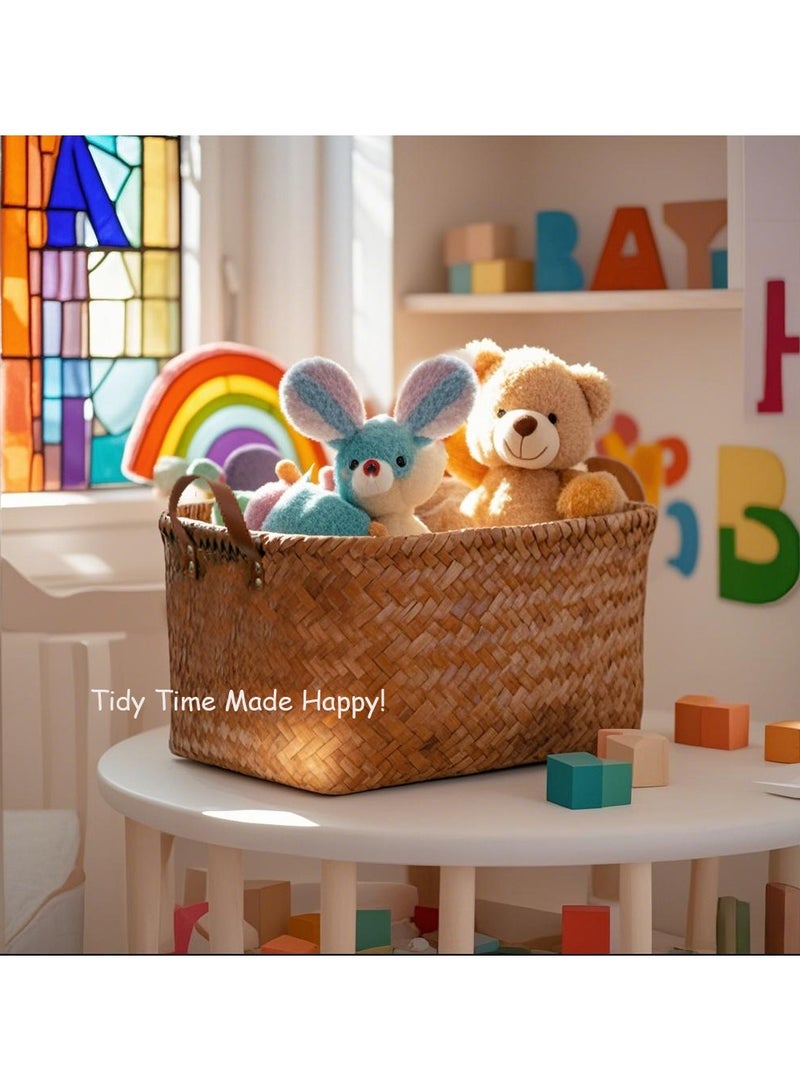 Stylish Rattan Storage Basket, a Great Home Organizer  - Image 4