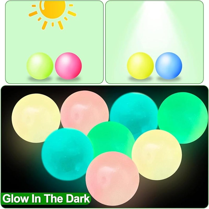Glow In The Dark Stress Ball Sticky Toy For Adults Relaxation And Fun - Image 5