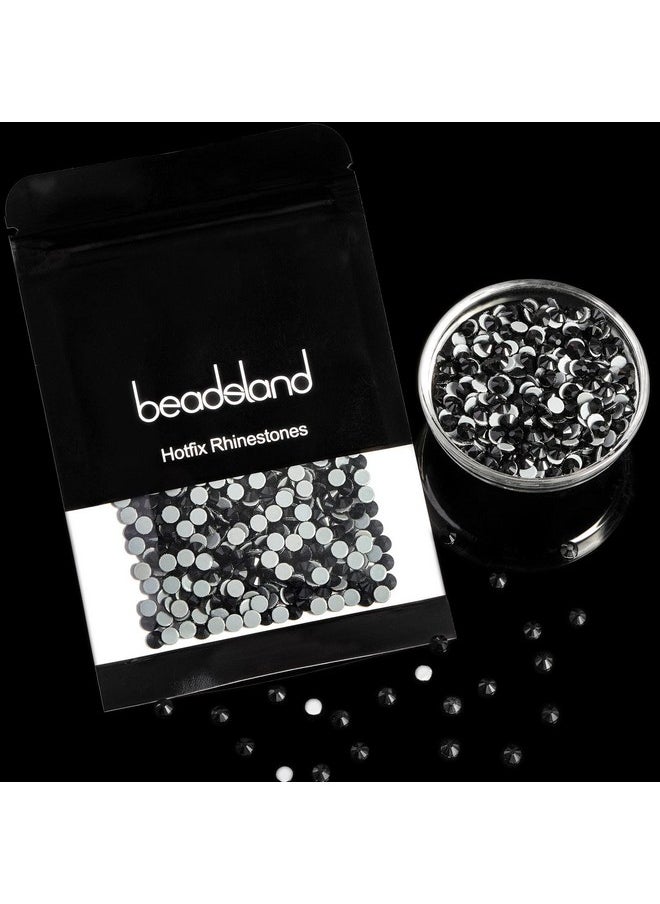 BEADSLAND Hotfix Rhinestones 1440Pcs Flatback Crystal Rhinestones For Crafts Clothes Diy Decoration Black Ss20 4.6 4.8Mm  - Image 5