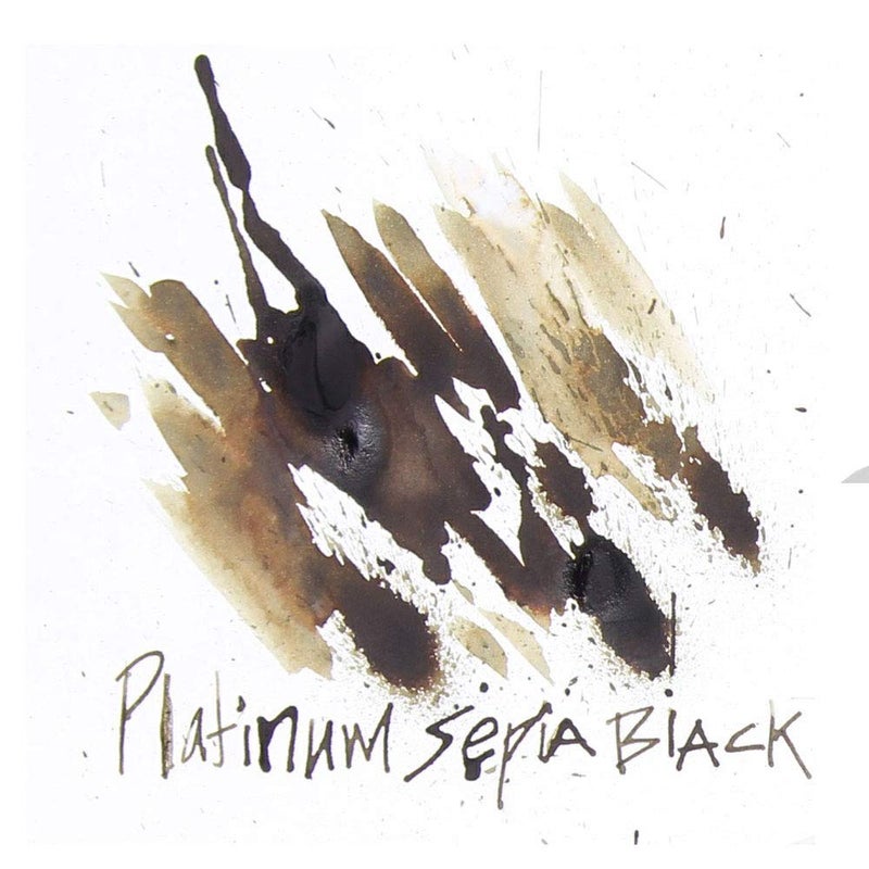 PLATINUM Classic Ink 60ml Sepia Black - Image 2