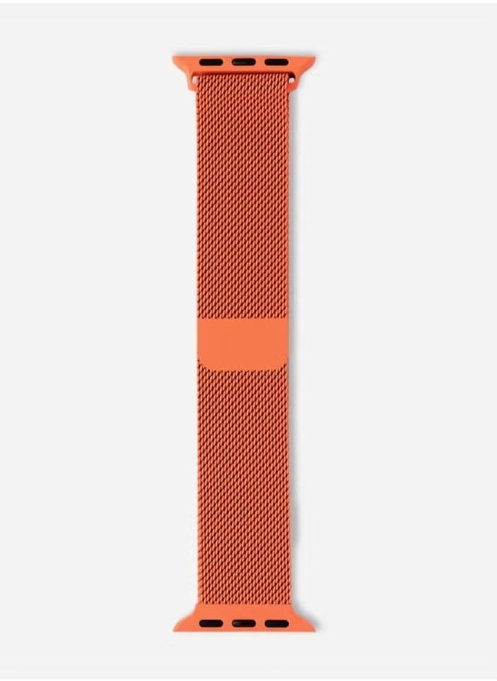 TIGER - Apple Watchband 42mm, 44mm, 45mm, 49mm Milanese Apple Watch Strap – Adjustable, Stylish Stainless Steel Mesh Band for Apple Watch Series 1-8, SE, Ultra – Comfortable, Durable, Sleek Design for Everyday Wear - Image 1