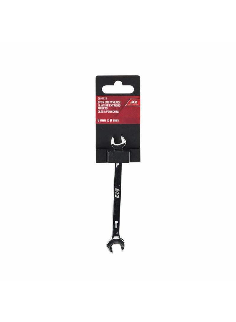 ACE Steel Double Open-End Wrench 8 X 9mm