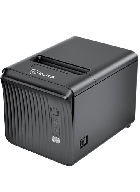 ELITE TME thermal transfer desktop printer for labels 80X80 MM Thermal Printer 250mm/s half cut / full cut | easy paper loading structure