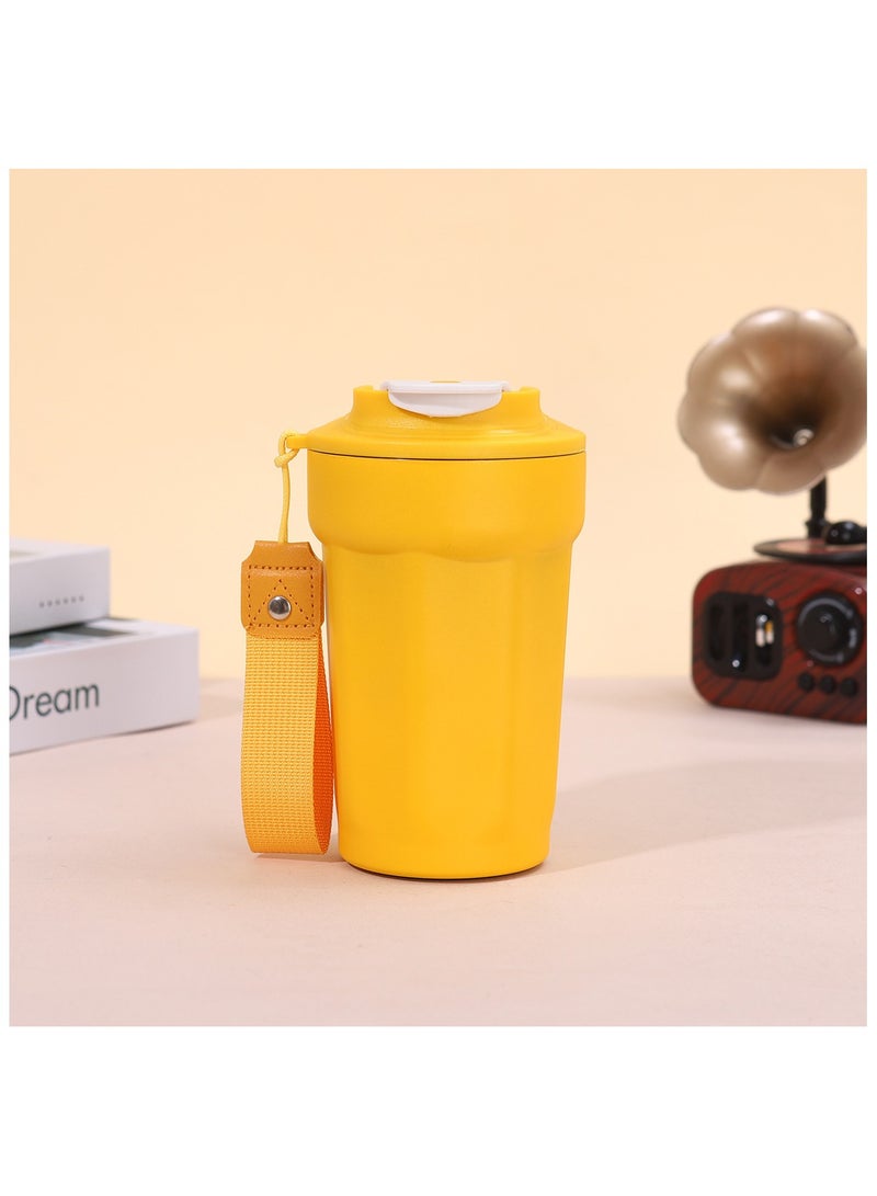Anna 450ml Creative Portable 304 Stainless Steel Coffee Thermos Mug - Image 4