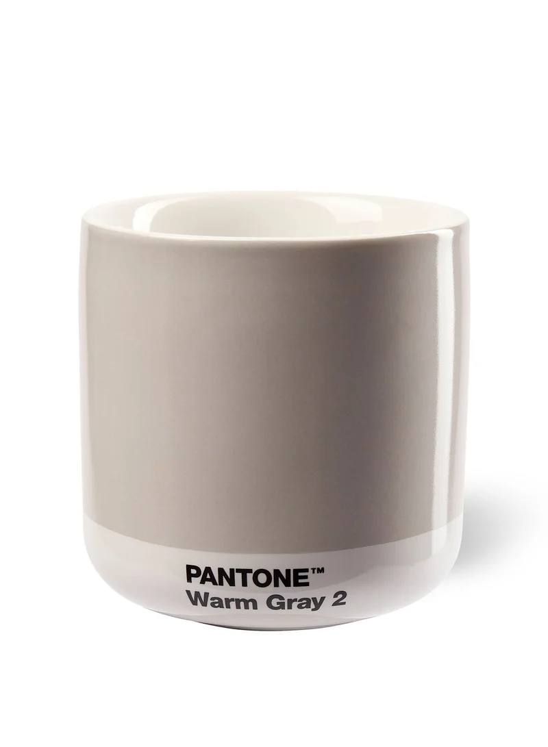 Pantone Start Each Day Latte Thermo Cup – Warm Gray