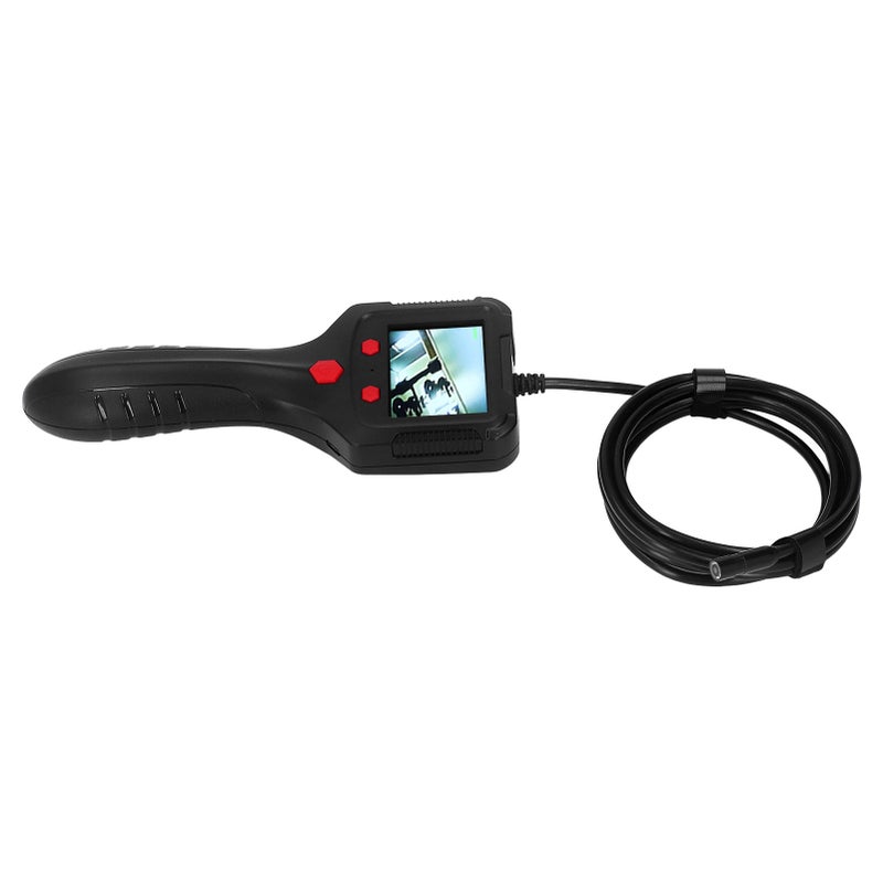 Handheld Endoscope 8mm Waterproof Inspection Camera - 2.4 Inch HD IPS Screen 2600 mAh Rechargeable Battery Flexible Pipe Camera for Car Engine Diagnostics Plumbing Home Repair Mechanics and DIY - Image 5