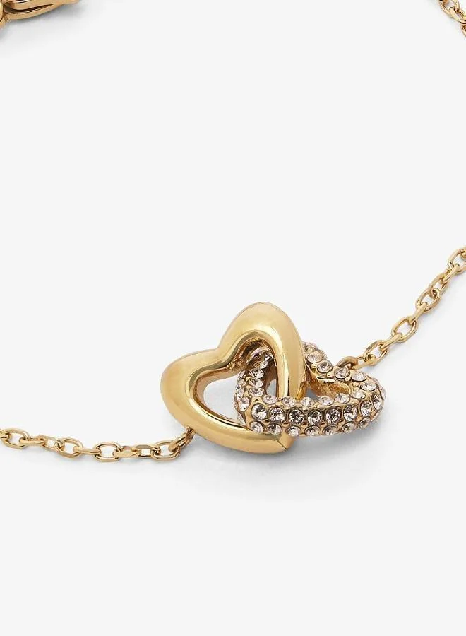 GUESS Beloved Heart Links Set