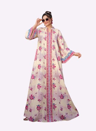 Sara Arabia Floral Blossoms Jalabiya - pzsku/Z71926181C543AE0AEC6EZ/45/1749473713/c601de45-3425-4723-9a4e-443e93492492