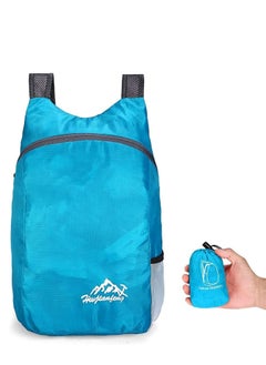 COOLBABY 20L Unisex Outdoor Sports Lightweight Travel Backpack Folding Portable Bag Backpack  WSTT649-SRK