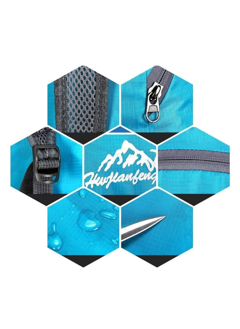 Cool Baby - COOLBABY 20L Unisex Outdoor Sports Lightweight Travel Backpack Folding Portable Bag Backpack  WSTT649-SRK - Image 1