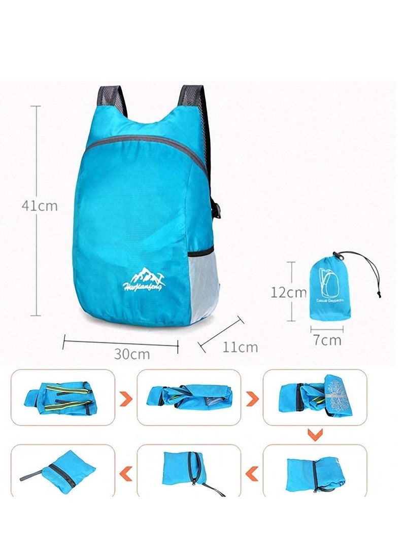 Cool Baby - COOLBABY 20L Unisex Outdoor Sports Lightweight Travel Backpack Folding Portable Bag Backpack  WSTT649-SRK - Image 1
