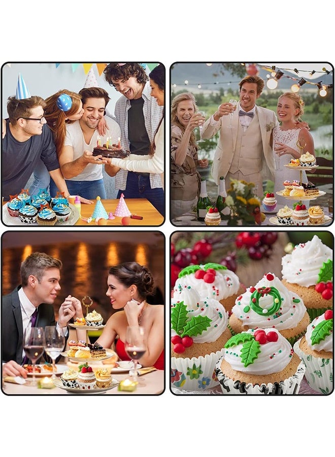 Cupcake Liners,100 pcs Muffin Liners,Cupcake Wrappers,Paper Cupcake Liners for Baking,Muffin Baking Cups,Paper Baking Cups Strawberry Standard Size 2x1.25inch - Image 4