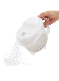 MINI MULTI-FUNCTION RICE STRAINER TOOL – Kitchen Strainer & Colander with Handle - Grains Washing Bowl - washing Rice, Quinoa, Beans, Grapes, Berries and Small Tomatoes - Fill, Wash, and Strain.