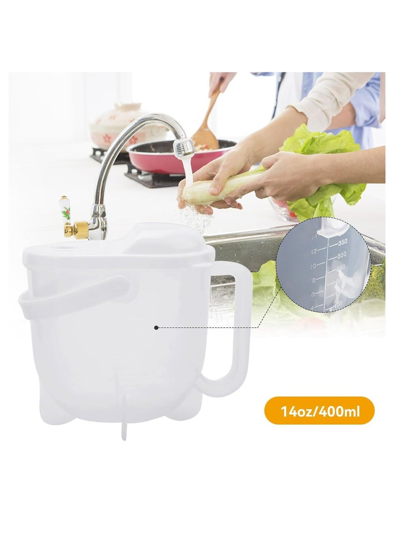 Oasisgalore - MINI MULTI-FUNCTION RICE STRAINER TOOL – Kitchen Strainer & Colander with Handle - Grains Washing Bowl - washing Rice, Quinoa, Beans, Grapes, Berries and Small Tomatoes - Fill, Wash, and Strain. - Image 1