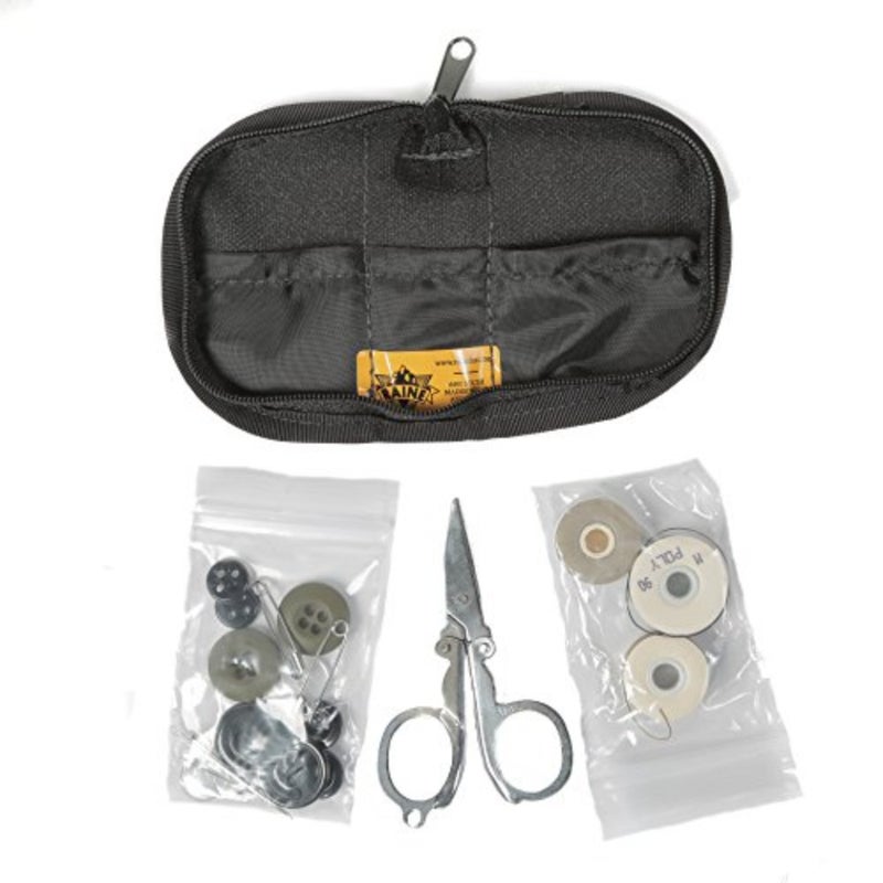 Tactical - Military Sewing Kit Army - Survival Gear and Equipment - Sewing Scissors - Sewing Pins - Sewing Kits for Adults - Survival Kits - Needle and Thread Kit for Sewing - Army Kit for Men - Image 1