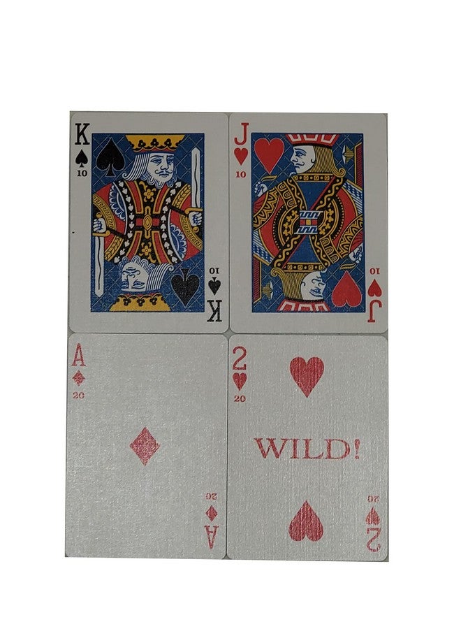 Bicycle Merz67 Llc 2 Deck Canasta Playing Cards Set W/Points, Blue Back - Image 3