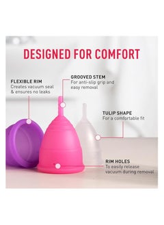 Sirona Sirona Reusable Menstrual Cup - Small Size  - Image 4