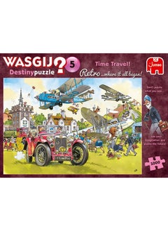 jumbo Wasgij Retro Destiny 5 Time Travel! Unique Jigsaw Puzzles For Adults 1000 Piece  - Image 5