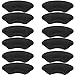 Comfowner 6 Pairs Heel Cushion Pads for Shoes Too Big Shoe Grips Liners Heel Protectors for Loose Shoes Heel Pain Blisters and Rubbing Anti Slip Shoe Filler Make Shoes Fit TighterBlack - Image 1