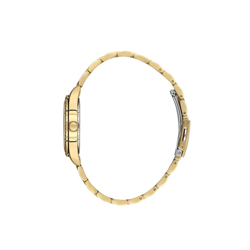 Bigotti Quotidiana Gold Stainless Steel Watch for Women BG.1.10658-2 - Silver Sunray Dial, 34mm Case, Japanese Quartz, 30M Water Resistant, Mineral Glass - Image 2