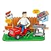 Brickcraft King of The Hill Hank Hills Backyard Building Kit 586Piece Set Hank Hill Figure Lawn Mower Grill Cooler Animated TV Show Collectible Display Xmas Christmas - Image 4
