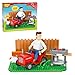 Brickcraft King of The Hill Hank Hills Backyard Building Kit 586Piece Set Hank Hill Figure Lawn Mower Grill Cooler Animated TV Show Collectible Display Xmas Christmas - Image 2