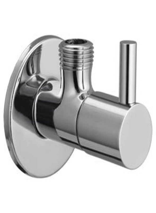 SHRUTI Brass Angle Cock, Angle Valve, Stop Cock with SS Wall Flange Model - 8 Piece Set (1970) - Image 2