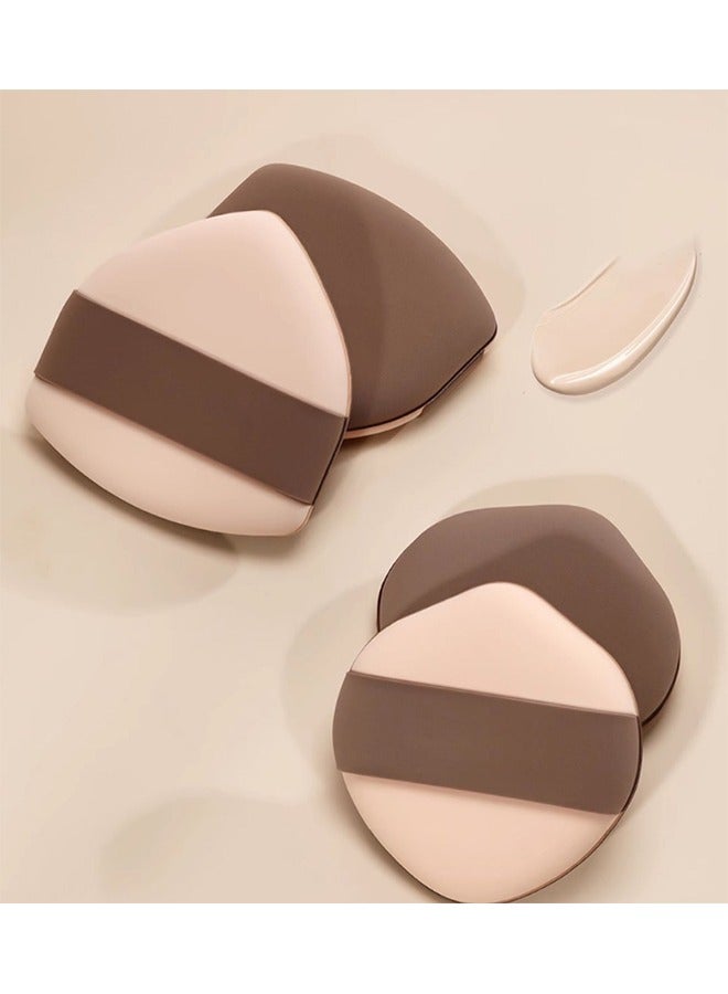 Generic Foundation Puff, 2 Pack of Cushion Portable Round Makeup Sponge with Cushion Puff, Latex Free Blend Sponge & Makeup Puff for Foundation, Cream, Concealer  - Image 5