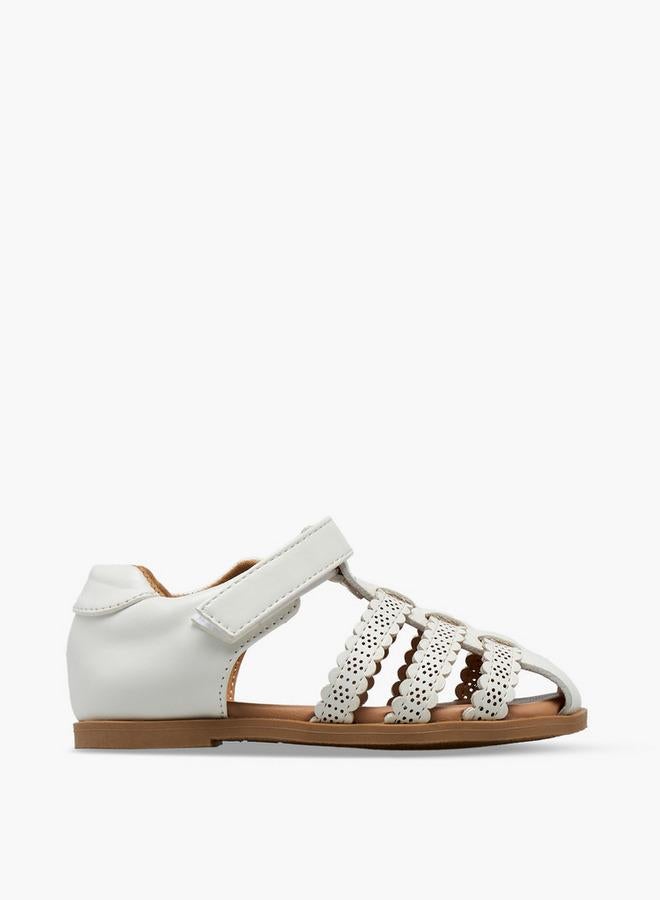 JUNIORS Girls Hook & Loop Sandals - Image 3