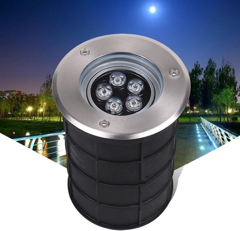 ضوء LED تحت الأرض قابل لتعديل الزاوية، سبوت لايت مدفون مقاوم للماء IP66 للاستخدام الخارجي، غسالة حائط بجهد AC85-110V، لإضاءة الحدائق والمروج والساحات والفنادق والمناظر الطبيعية - Image 1