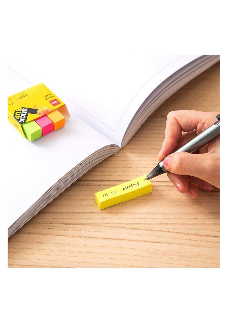 Deli 2-Pack Index Tab 50x12mm Size Multicolour - Image 4