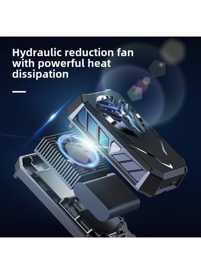 [No Plug-in] Wireless Mobile Phone Radiator Semiconductor Cooling Artifact Back Clip Non-plug-in Charging Back Clip-Color:f30 Built-in Battery  - Image 4