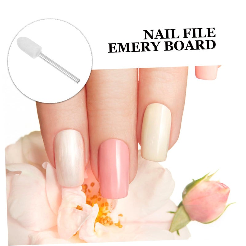 12pcs Felt Polishing Wheels for Drill Gentle Buffing Nail Art Finishing - Image 5