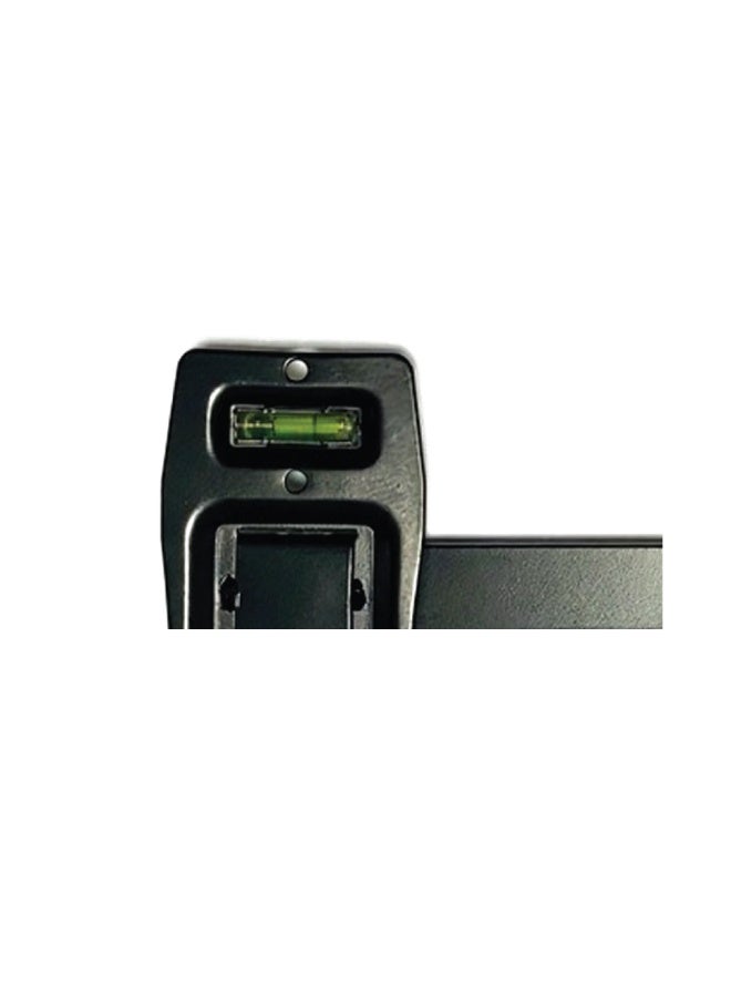 النجم الرئيسي حامل حائط تلفزيون Prime Star PM 101PW كامل الحركة لأجهزة تلفزيون LED/LCD/OLED/المنحنية مقاس 15-32 بوصة، مزود بذراع دوارة وإمالة مفصلية، لون أسود غير لامع، يدعم حتى 10 كجم، بحد أقصى VESA 100x100 مم، مع ميزان فقاعي متضمن - Image 4