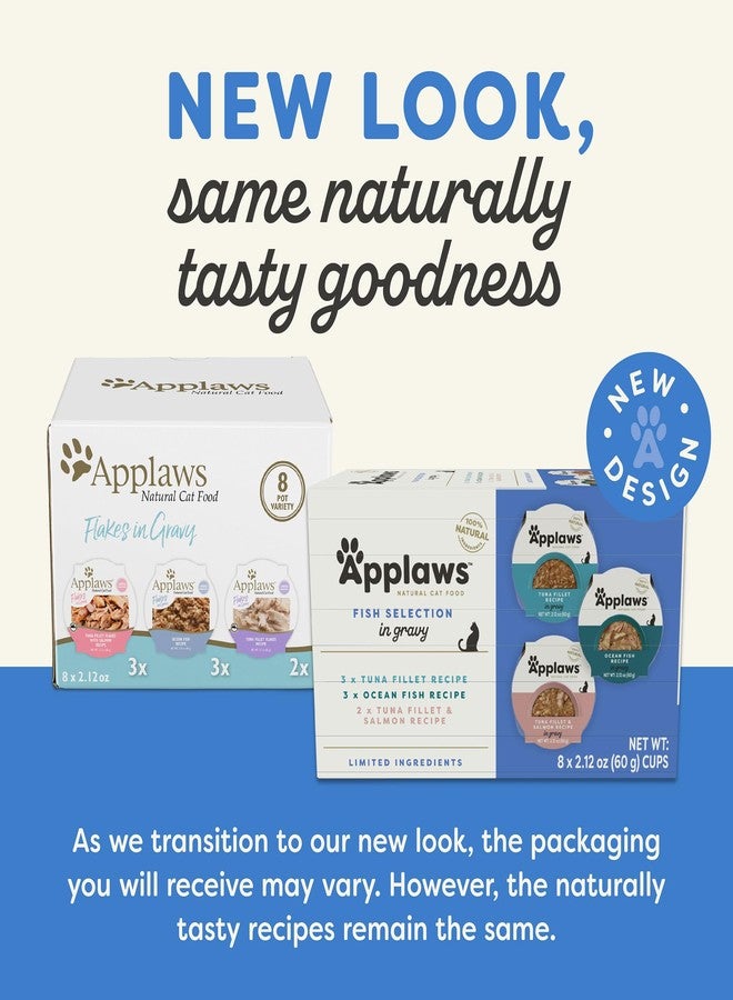 آبلاوس طعام القطط الرطب الطبيعي من أبلاوز في مرق، مكونات محدودة وطبيعية، غني بالبروتين بدون إضافات صناعية، تشكيلة من الأسماك في مرق (8 أكواب سهلة الفتح سعة 2.12 أونصة) - Image 2