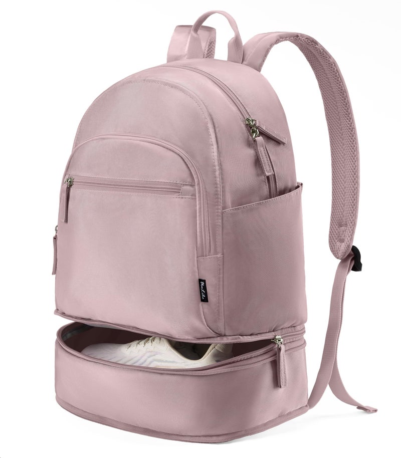 Uselike Gym Backpack for Women Men Lightweight Gym Bag with Shoe Compartment Waterproof Workout Backpack with Wet Pocket - Image 2