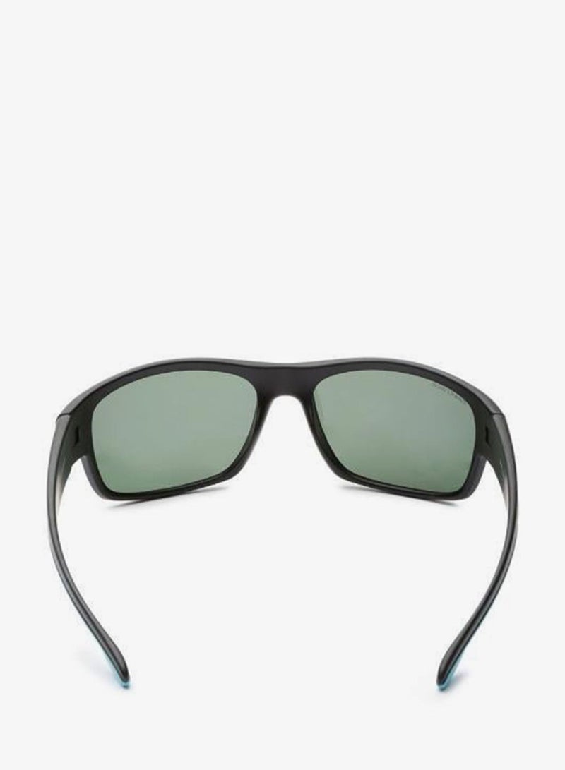 fastrack Polarized Sunglasses Black Frame Green Mirror Lens 60mm  - P314GR2PV - Image 4