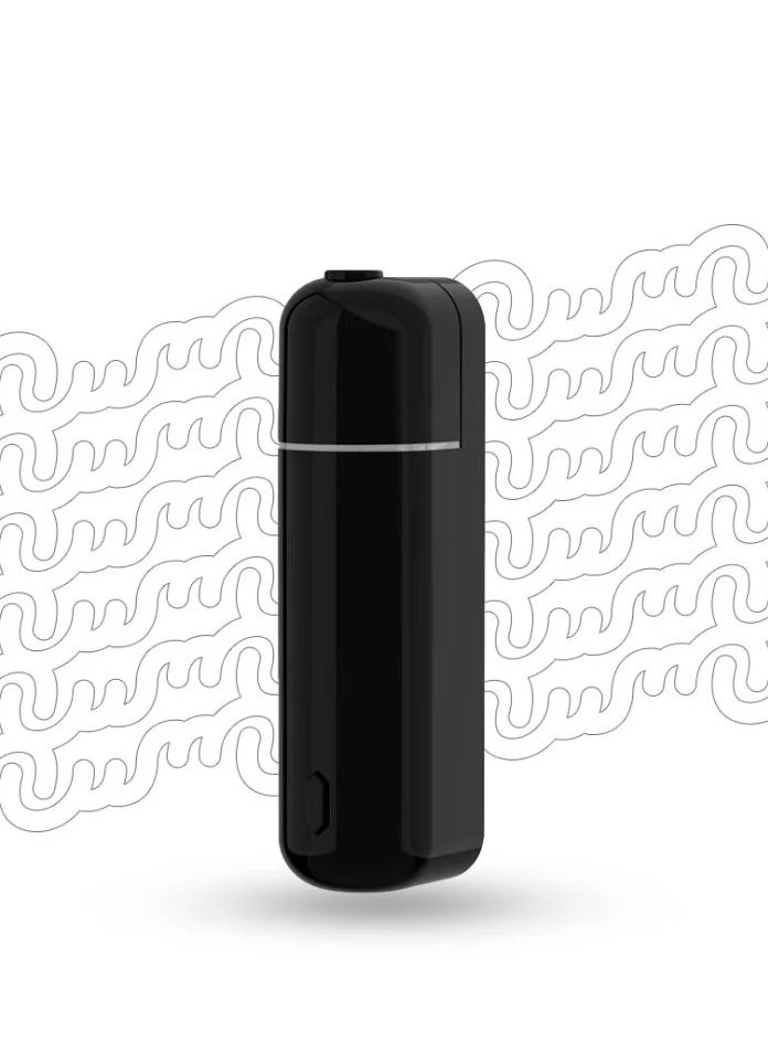 Mini Wall Mounted Air Freshener Diffuser 5ml, Essential Oil Diffuser with 6 Oil Bottles, USB Rechargeable, Portable Air Freshener for Bathroom Bedroom