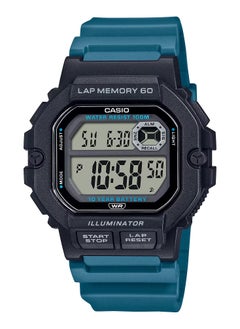 CASIO Water Resistant Digital Wrist Watch WS-1400H-3AVDF - 44 mm - Blue 