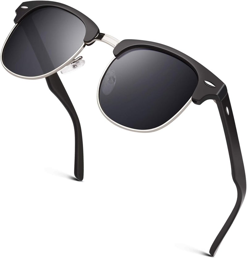 GQUEEN Polarized Sunglasses Men Womens,Flexible TR90 Frame,for Driving Fishing Cycling Hiking Golf Sports UV400 Protection - Image 1