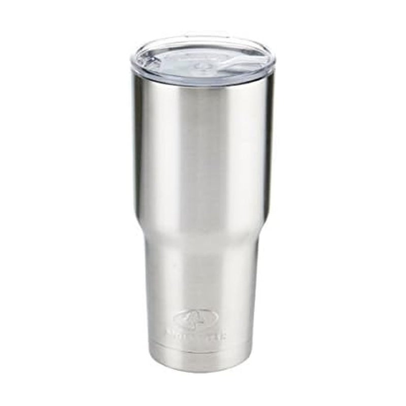 Mossy Oak Double Walled Stainless Steel Tumbler 30ounces Silver