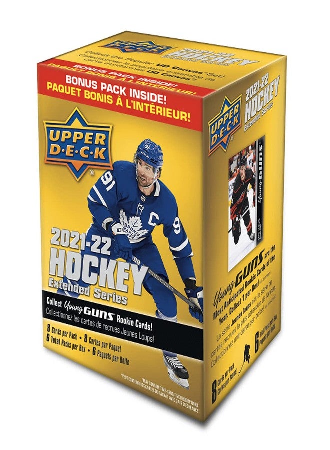Upper Deck 2021-22 Extended Series Hockey Trading Card Blaster Box - 48 Cards - Image 3