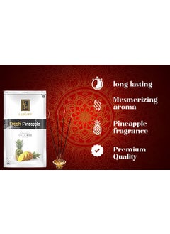 Zed Black Zed Black Luxury Pineapple Incense Sticks - Pack of 4 - Fragrance Sticks  - Image 5
