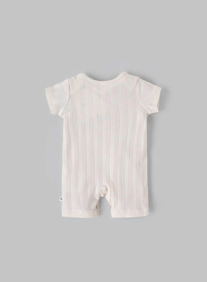 POPEES Baby Boy Romper -half sleeve cotton Bodysuit - Jumpsuit- Kids Clothing - Image 2