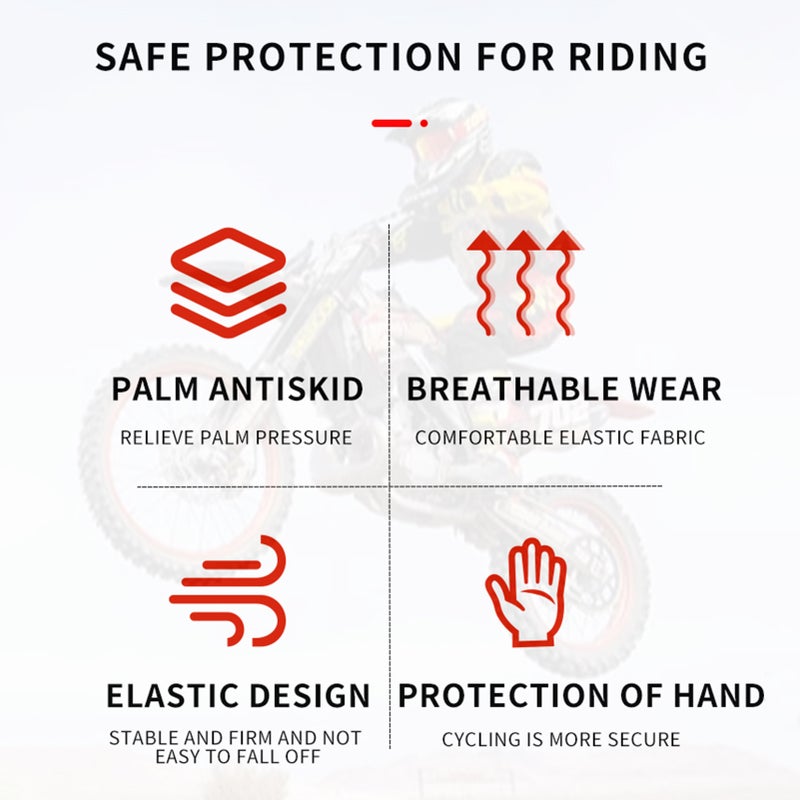 BSDDP Motorcycle Riding Gloves Anti-slip Off-road Four Seasons Outdoor Mountaineering Touch Screen Gloves - Image 4