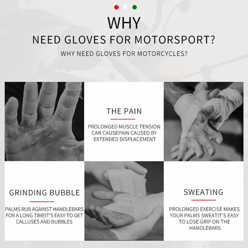 BSDDP Motorcycle Riding Gloves Anti-slip Off-road Four Seasons Outdoor Mountaineering Touch Screen Gloves - Image 5