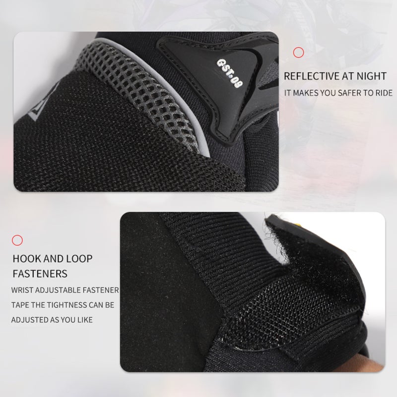 BSDDP Motorcycle Riding Gloves Anti-slip Off-road Four Seasons Outdoor Mountaineering Touch Screen Gloves - Image 3