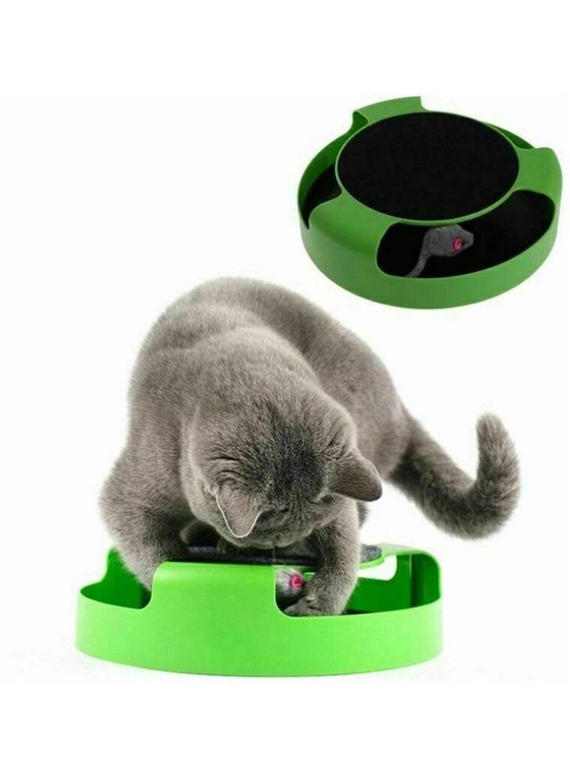 Circular Turntable Cat Toy Running Mouse Cat Toys - Image 2